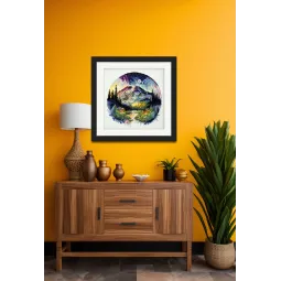 Kryželių siuvinėjimo rinkiniai Ant pasaulio viršūnės (Deco Scenes) Abris Art AAH-189