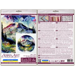 Cross-stitch kits On top of the world (Deco Scenes) Abris Art AH-189
