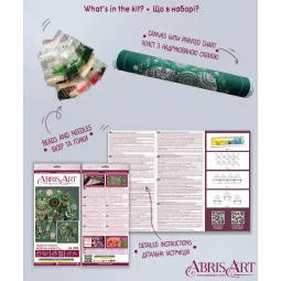 Main Bead Embroidery Kit Majestic wisdom (Deco Scenes) Abris Art AB-902