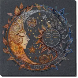 Main Bead Embroidery Kit Captive of the night (Deco Scenes) Abris Art AB-896