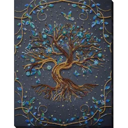 Kit de broderie de perles principal Là où vit le conte de fées (Scènes déco) Abris Art AB-888