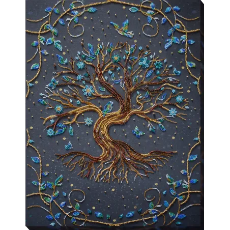 Основной набор для вышивки бисером Где живет сказка (Deco Scenes) Abris Art AB-888