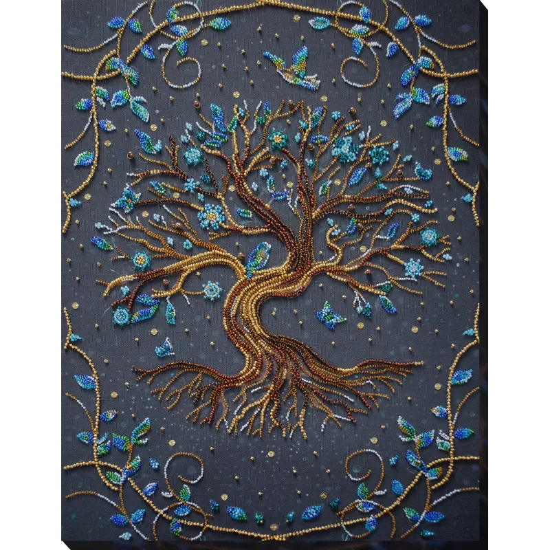 Основной набор для вышивки бисером Где живет сказка (Deco Scenes) Abris Art AB-888