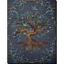 Kit de broderie de perles principal Là où vit le conte de fées (Scènes déco) Abris Art AB-888
