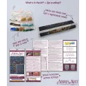 Kit de broderie de perles principal Là où vit le conte de fées (Scènes déco) Abris Art AB-888