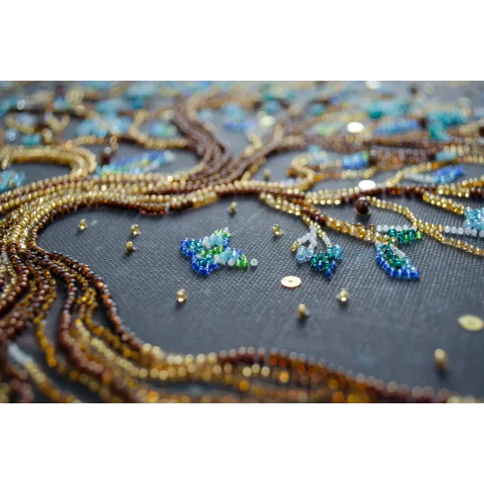 Kit de broderie de perles principal Là où vit le conte de fées (Scènes déco) Abris Art AB-888