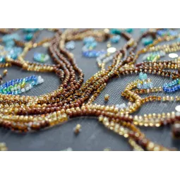 Kit de broderie de perles principal Là où vit le conte de fées (Scènes déco) Abris Art AB-888