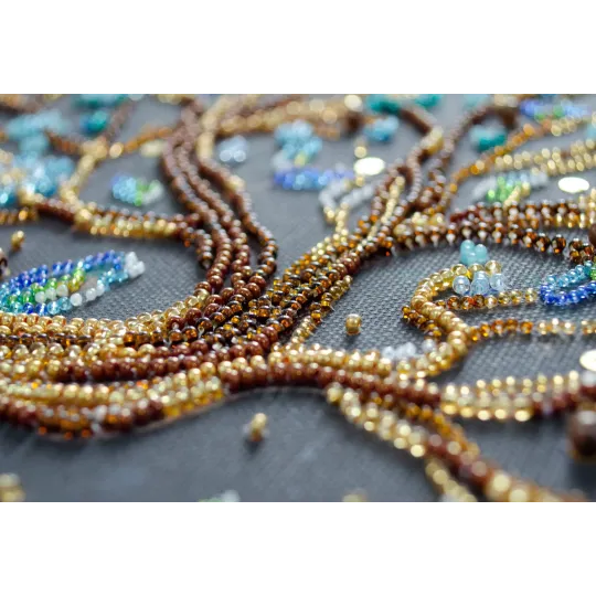 Kit de broderie de perles principal Là où vit le conte de fées (Scènes déco) Abris Art AB-888