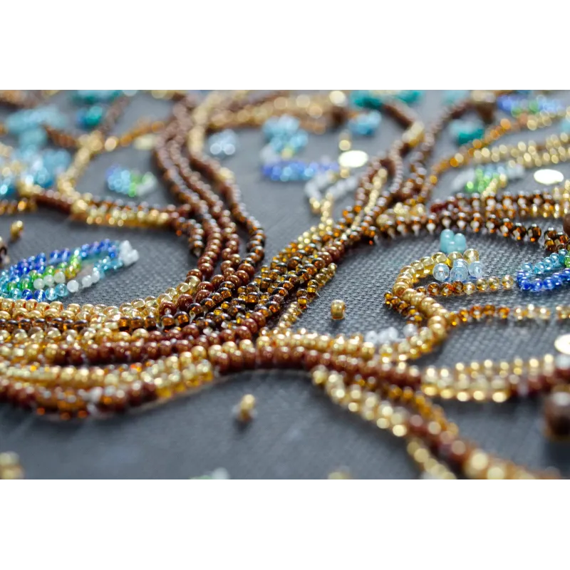 Основной набор для вышивки бисером Где живет сказка (Deco Scenes) Abris Art AB-888