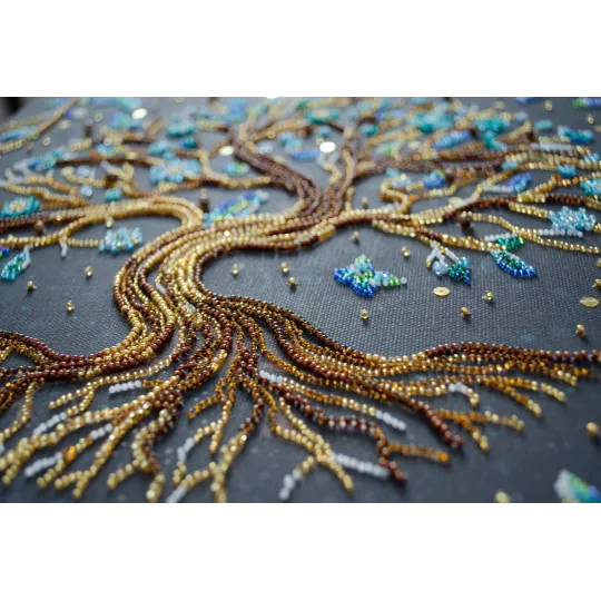 Kit de broderie de perles principal Là où vit le conte de fées (Scènes déco) Abris Art AB-888