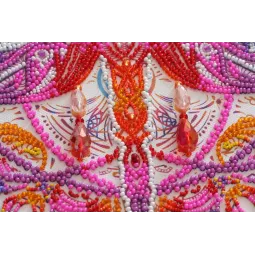 Главный Набор для вышивки бисером Каскады жемчуга (Deco Scenes) Abris Art AB-818