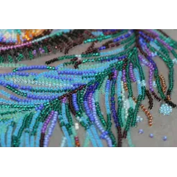 Основной набор для вышивки бисером Royal gaze (Deco Scenes) Abris Art AB-788