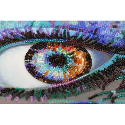 Основной набор для вышивки бисером Royal gaze (Deco Scenes) Abris Art AB-788