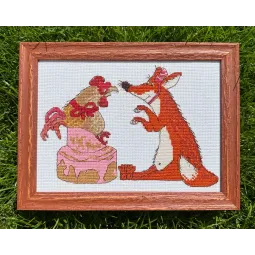 Набор для вышивания крестиком - Коллекция Aine "Happiest Birthday" 21x15 см SRA1007