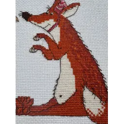 Cross stitch kit - Aine collection "Happiest Birthday" 21x15 cm SRA1007