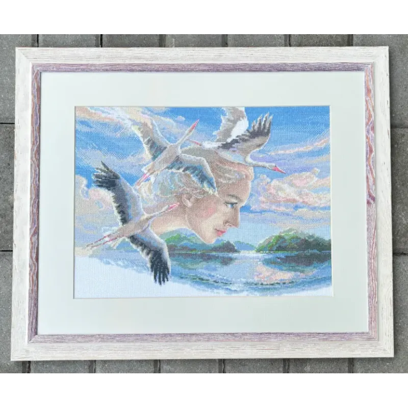 Набор для вышивания крестиком - Коллекция Aine "Мать природа. Небо" 40x30 cm SRA1002