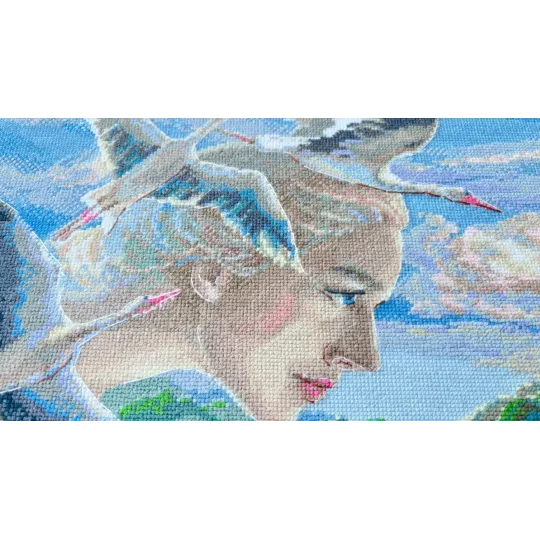 Набор для вышивания крестиком - Коллекция Aine "Мать природа. Небо" 40x30 cm SRA1002