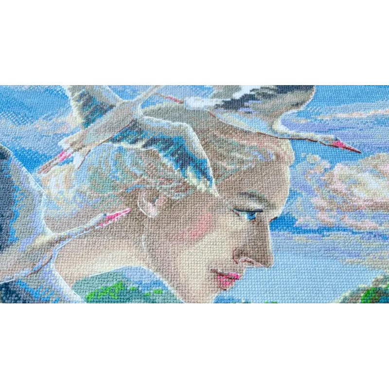 Набор для вышивания крестиком - Коллекция Aine "Мать природа. Небо" 40x30 cm SRA1002