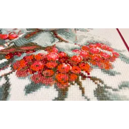 Kit point de croix - Collection Aine "Ange rêveur" 20x20cm SRA1001