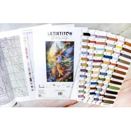 Kreuzstich-Set "Faerie" 24x37cm SLETIL8100