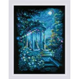 Kit de point de croix "Magie au clair de lune" 30x40 SR2216