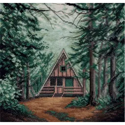 Cross stitch kit PANNA "Little house in the forest" PPS-7384