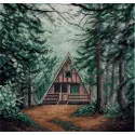 Kit de point de croix PANNA "Petite maison dans la forêt" PPS-7384