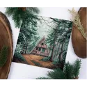Kit de point de croix PANNA "Petite maison dans la forêt" PPS-7384
