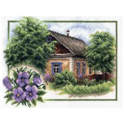 Kryželiu siuvinėjimo rinkinys PANNA "Vasara kaime" PPS-0322