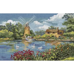 Cross stitch kit PANNA "Dutch motif" PGM-1701
