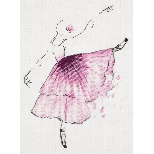 Kreuzstich-Set PANNA "Ballerina. Anemone" PC-1886