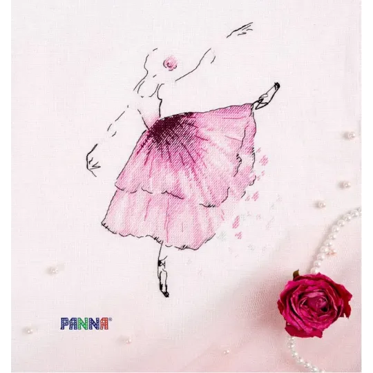 Kreuzstich-Set PANNA "Ballerina. Anemone" PC-1886