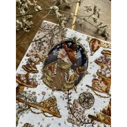 Cross stitch kit "Magical Beasts" SANV-48