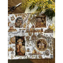 Kryželiu siuvinėjimo rinkinys "Magical Beasts" SANV-48