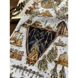 Kit de point de croix "Bêtes magiques" SANV-48