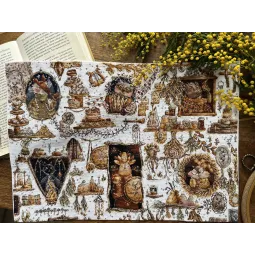 Kreuzstich-Set "Magische Bestien" SANV-48