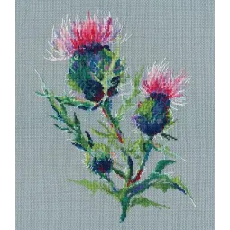 Kreuzstich-Set "Distel" S1595