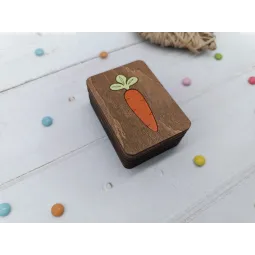 Boîte en bois. Carotte KF057/32