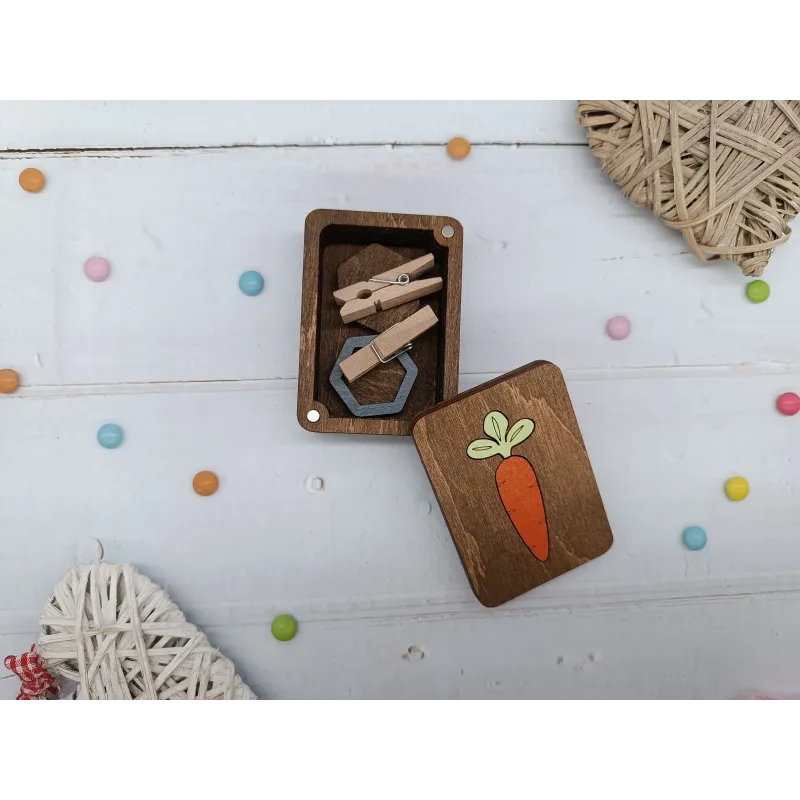 Medinė dėžutė. Morkytė KF057/32