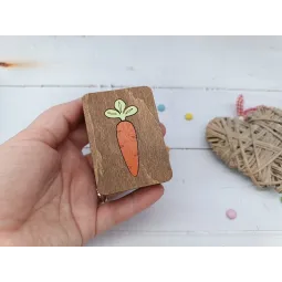Boîte en bois. Carotte KF057/32