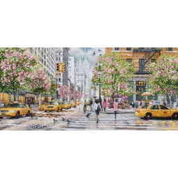 Cross Stitch Kit  "New York" 66x31cm SBU5049