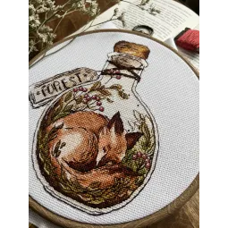 Kreuzstich-Set "Waldträume" SANL-23