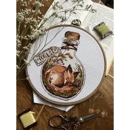 Kryželiu siuvinėjimo rinkinys "Miško sapnai" SANL-23