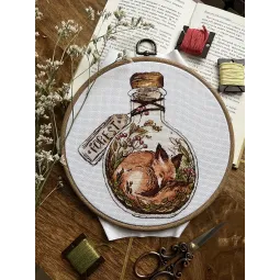 Kreuzstich-Set "Waldträume" SANL-23