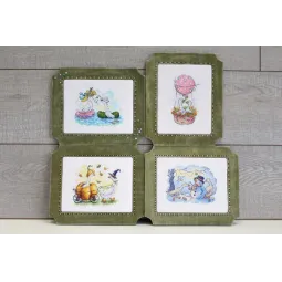 Kreuzstich-Set "Snow Fun" SM-736