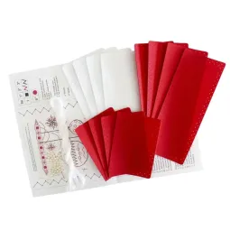 Рождественские узоры. Набор для сервировочных приборов. 4 шт ST-1014