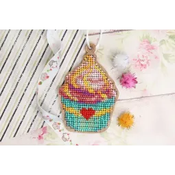 Weihnachtsbaumschmuck. Kuchen Nr. 2 SO-066