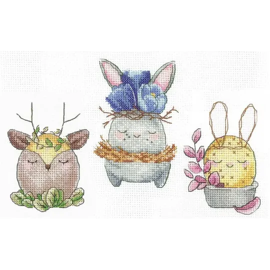 Spring trio (set of 3) SANV-45 (ES)