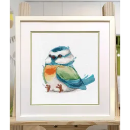 Kryželiu siuvinėjimo rinkinys "Zylė" S1530