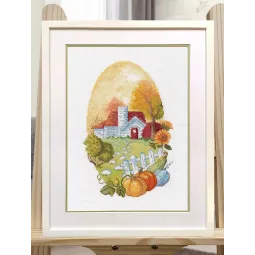 Cross stitch kit "Autumn mood" S1528